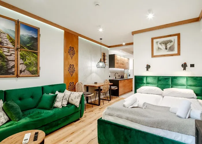 Górskie Szczyty Apart&SPA Apartament 2 Sauna Jacuzzi i Parking w cenie Zakopane | 2★