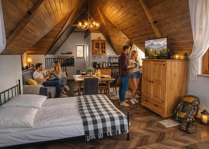 Domek Gabi z balią w ogrodzie Zakopane | 2★